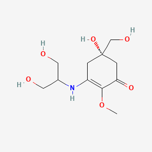 molecular formula C11H19NO6 B1203499 菌孢素 CAS No. 59719-29-8