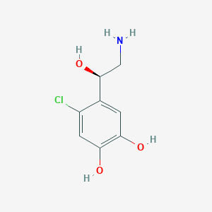 B012035 4-[(1R)-2-amino-1-hydroxyethyl]-5-chlorobenzene-1,2-diol CAS No. 101996-38-7