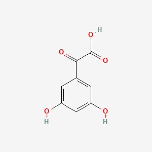 molecular formula C8H6O5 B1203503 3,5-Dihydroxyphenylglyoxylic acid 