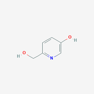 molecular formula C6H7NO2 B1203515 6-(羟甲基)吡啶-3-醇 CAS No. 40222-77-3