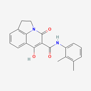 N-(2,3-dimethylphenyl)-4-hydroxy-6-oxo-1,2-dihydro-6H-pyrrolo[3,2,1-ij]quinoline-5-carboxamide