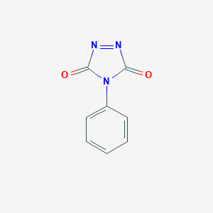 molecular formula C8H5N3O2 B120352 4-苯基-1,2,4-三唑啉-3,5-二酮 CAS No. 4233-33-4