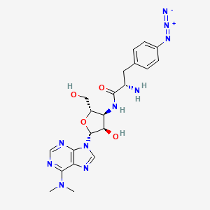 molecular formula C21H26N10O4 B1203522 4-Azidopuromycin CAS No. 67607-41-4