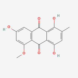 molecular formula C16H12O6 B1203524 Rubrocristin CAS No. 74815-59-1