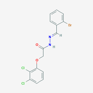 N'-(2-Bromobenzylidene)-2-(2,3-dichlorophenoxy)acetohydrazide