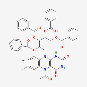 molecular formula C47H40N4O11 B1203541 Benzaflavin CAS No. 52492-58-7