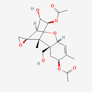 molecular formula C19H26O8 B1203556 Unii-gxo6938TH1 CAS No. 65180-29-2