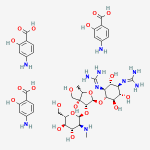 molecular formula C42H62N10O21 B1203558 Pasomycin CAS No. 3144-30-7