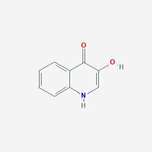 molecular formula C9H7NO2 B1203585 Quinoline-3,4-diol 
