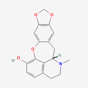 molecular formula C18H17NO4 B1203587 Cularicine CAS No. 2271-08-1