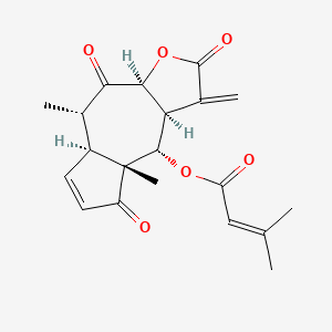 molecular formula C20H22O6 B1203589 Multiradiatin CAS No. 58262-52-5