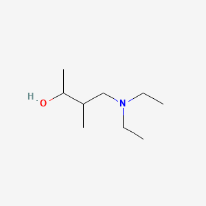 B1203623 4-(Diethylamino)-3-methylbutan-2-ol CAS No. 2683-59-2