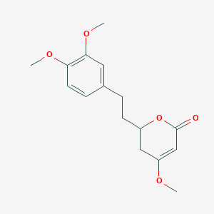 B1203644 11,12-Dimethoxydihydrokawain CAS No. 38146-60-0