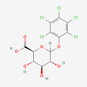 B1203647 Pentachlorophenol glucuronide CAS No. 25631-33-8