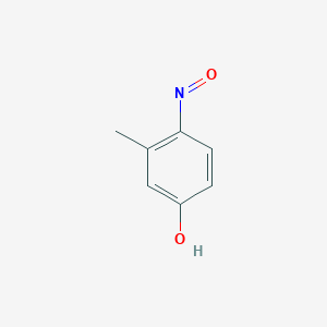 B120368 3-Methyl-4-nitrosophenol CAS No. 615-01-0