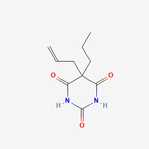 molecular formula C10H14N2O3 B1203686 5-Allyl-5-propylbarbituric acid CAS No. 7296-17-5
