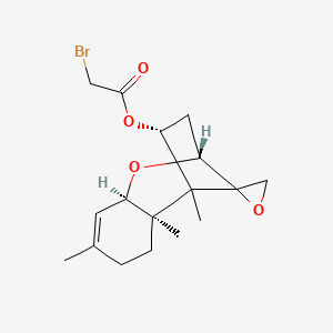 molecular formula C17H23BrO4 B1203701 Bromoacetyltrichodermin CAS No. 98064-99-4