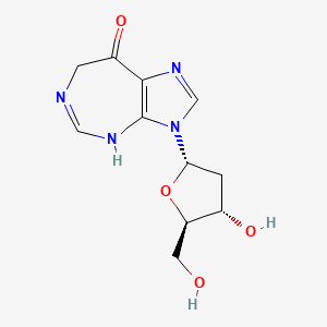 B1203708 8-Ketodeoxycoformycin CAS No. 69196-03-8
