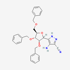 molecular formula C30H30N4O4 B1203720 Atrp carbonitrile CAS No. 88287-77-8