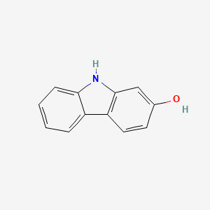 molecular formula C12H9NO B1203736 2-羟基咔唑 CAS No. 86-79-3