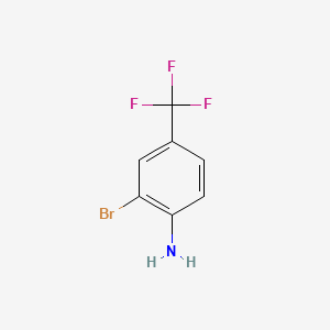 B1203737 2-Bromo-4-(trifluoromethyl)aniline CAS No. 57946-63-1