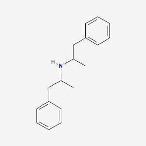 B1203743 1-phenyl-N-(1-phenylpropan-2-yl)propan-2-amine CAS No. 10509-86-1