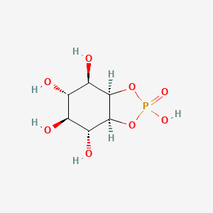 molecular formula C6H11O8P B1203785 1D-myo-inositol 1,2-cyclic phosphate CAS No. 43119-57-9