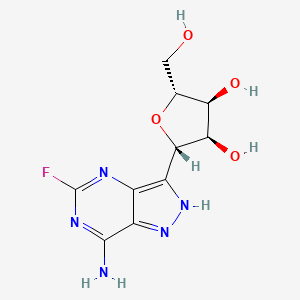 molecular formula C10H12FN5O4 B1203795 2-Fluoroformycin CAS No. 97782-08-6