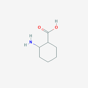 molecular formula C7H13NO2 B1203866 2-氨基环己烷甲酸 CAS No. 75081-40-2