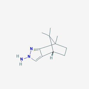 molecular formula C11H17N3 B1203886 2-A-7,8,8-Ttmidz CAS No. 65490-65-5