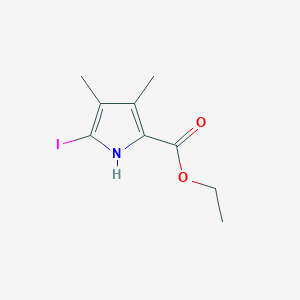 Ethyl 5-iodo-3,4-dimethyl-1H-pyrrole-2-carboxylate