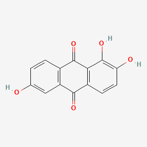 molecular formula C14H8O5 B1203907 Flavopurpurin CAS No. 82-29-1