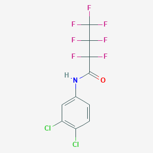 N-(3,4-dichlorophenyl)-2,2,3,3,4,4,4-heptafluorobutanamide