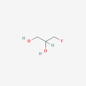 molecular formula C3H7FO2 B1203920 3-Fluoro-1,2-propanediol CAS No. 1947-57-5