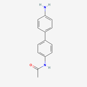 molecular formula C14H14N2O B1203936 N-Acetylbenzidine CAS No. 3366-61-8