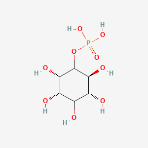 molecular formula C6H13O9P B1203944 1D-myo-inositol 3-phosphate CAS No. 2831-74-5