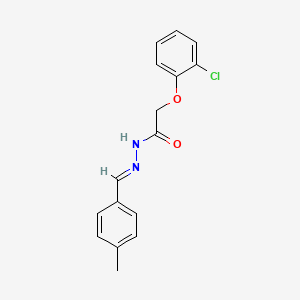 2-(2-Chlorophenoxy)-N'-(4-methylbenzylidene)acetohydrazide