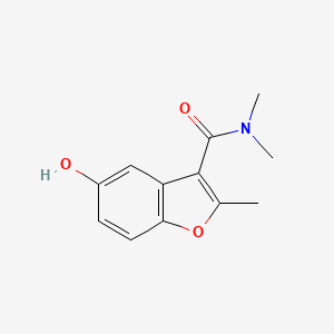 5-hydroxy-N,N,2-trimethyl-1-benzofuran-3-carboxamide