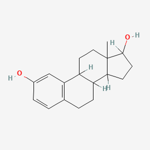 molecular formula C18H24O2 B1204057 Estra-1,3,5(10)-triene-2,17-diol CAS No. 2259-89-4