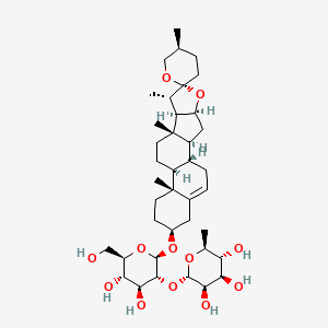 molecular formula C39H62O12 B1204069 薯蓣皂苷元 3-O-新橙皮苷 CAS No. 110996-52-6