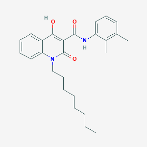 N-(2,3-dimethylphenyl)-4-hydroxy-1-octyl-2-oxo-1,2-dihydroquinoline-3-carboxamide