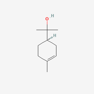 molecular formula C10H18O B1204079 (+)-alpha-Terpineol CAS No. 7785-53-7