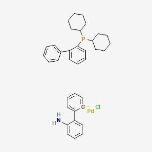 molecular formula C36H41ClNPPd B12040794 CyJohnPhos Pd G2 