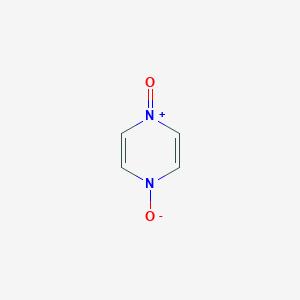 molecular formula C4H4N2O2 B1204096 1,4-二氧化吡嗪 CAS No. 2423-84-9