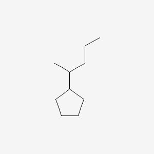 molecular formula C10H20 B1204097 (1-Methylbutyl)cyclopentane 