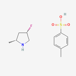 (2R,4S)-4-Fluoro-2-methylpyrrolidine p-toluenesulfonate