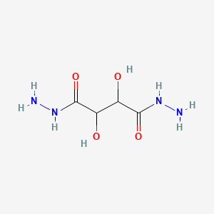 molecular formula C4H10N4O4 B1204108 酒石酸二酰肼 CAS No. 54789-92-3