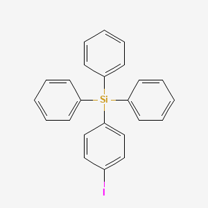 molecular formula C24H19ISi B12041339 (4-Iodophenyl)triphenylsilane 