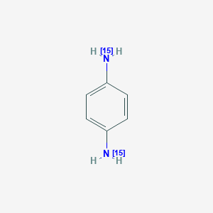 molecular formula C6H8N2 B120414 1,4-苯二胺-15N2 CAS No. 119516-82-4