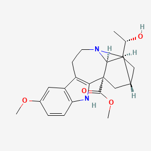 molecular formula C22H28N2O4 B1204141 Voacristine CAS No. 545-84-6